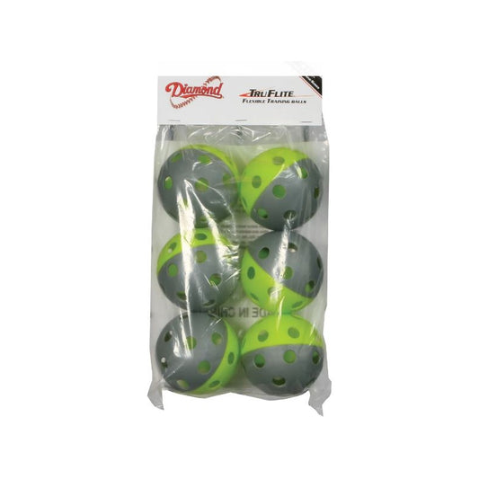 12" (6 pack) Truflite Practice Balls - Diamond