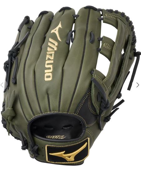 12.75" Army Green - Mizuno MVP Prime Outfield Glove