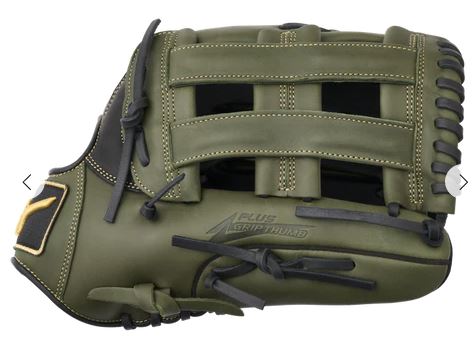 12.75" Army Green - Mizuno MVP Prime Outfield Glove