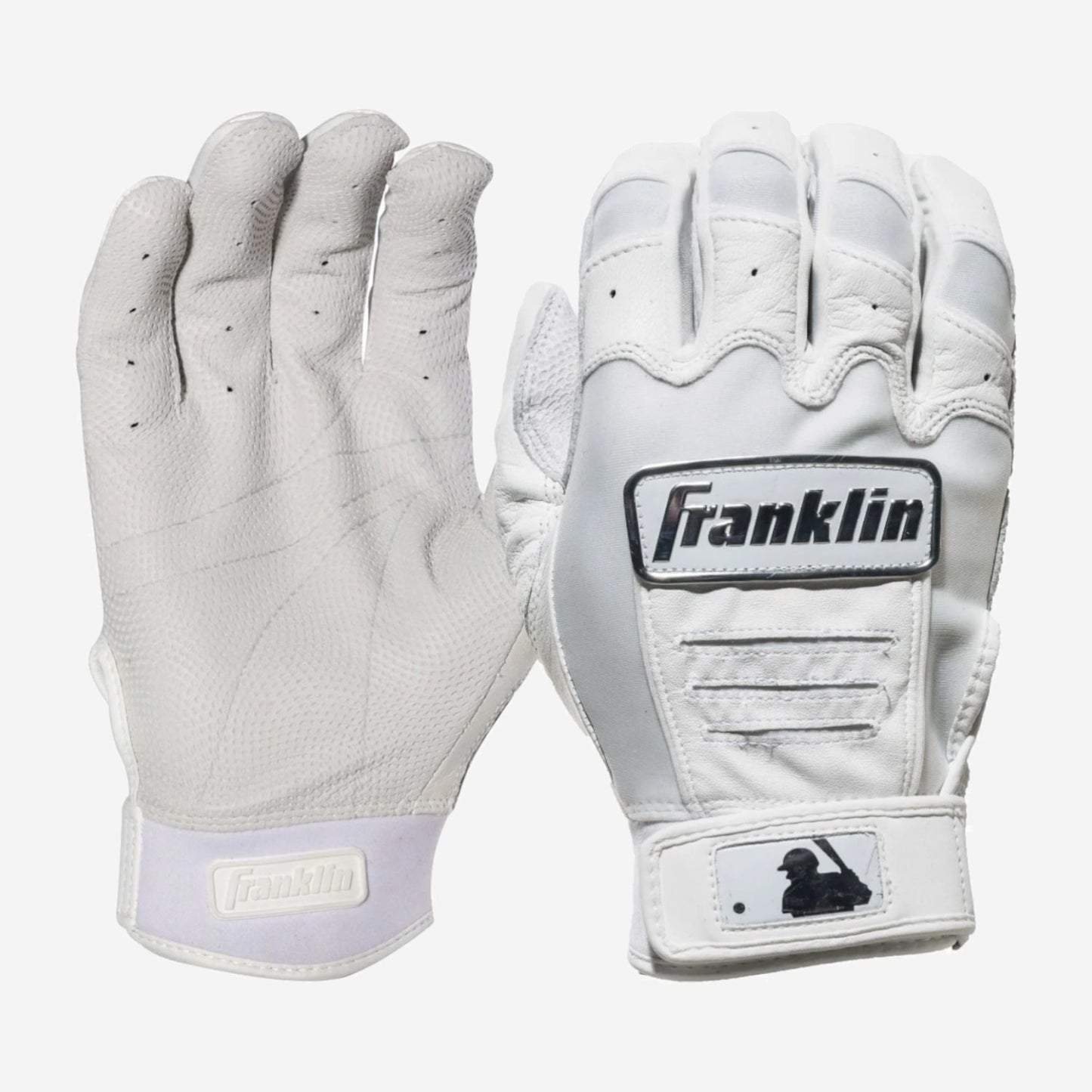 Franklin CFX Pro Chrome Batting Gloves - White
