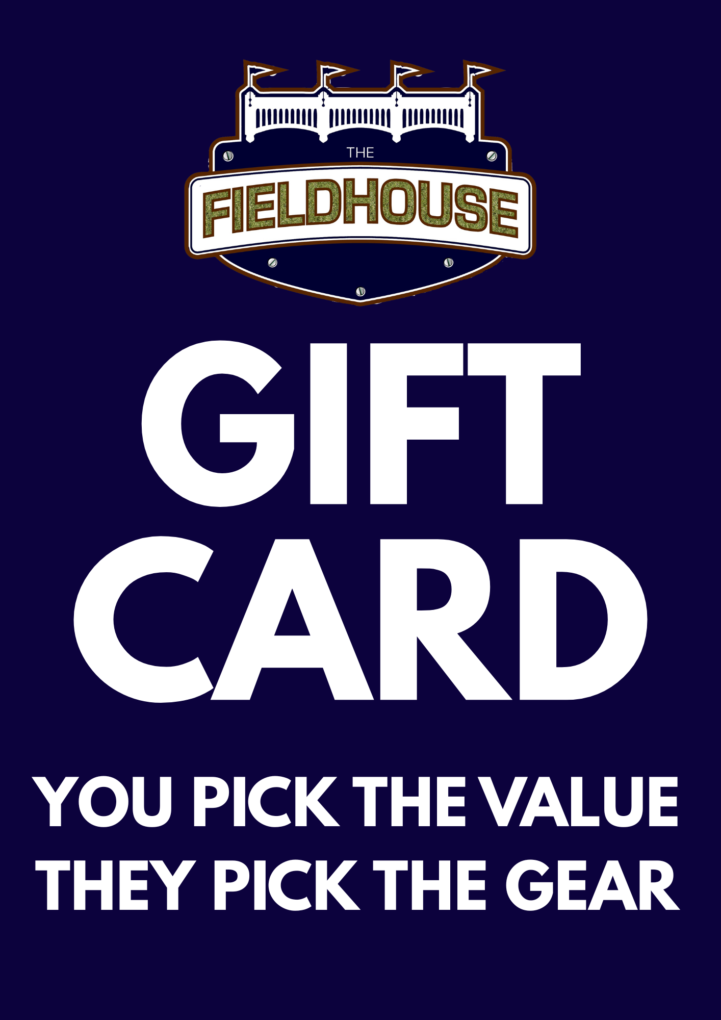 Fieldhouse Gift Card