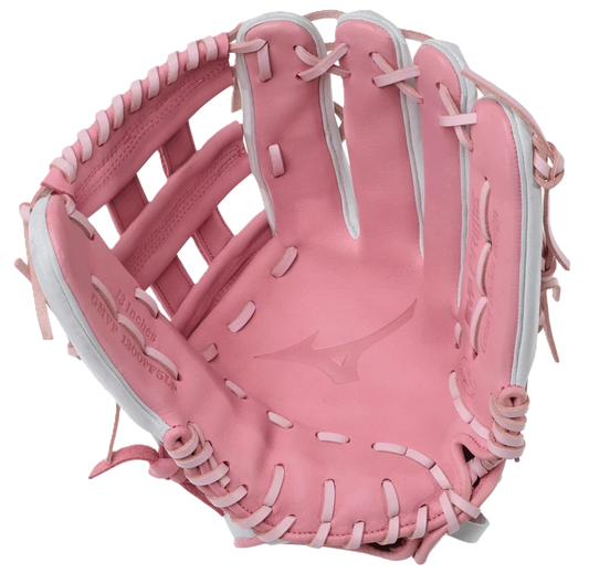 Mizuno MVP Prime 13" white and pink fastpitch glove - view 2