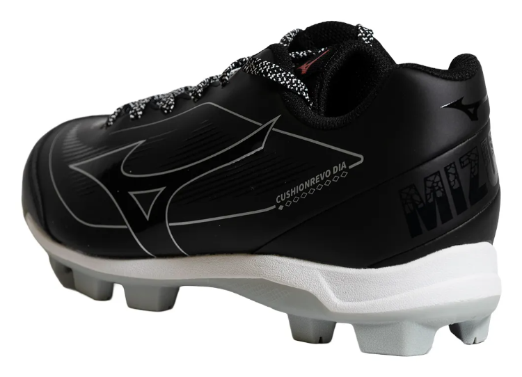 Mizuno Cushion Revo - Molded Cleats (Black)