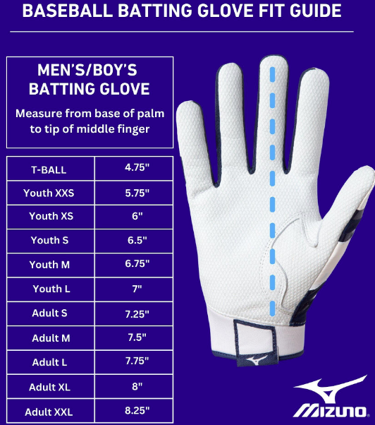 Mizuno Pro Select Adult Batting Gloves