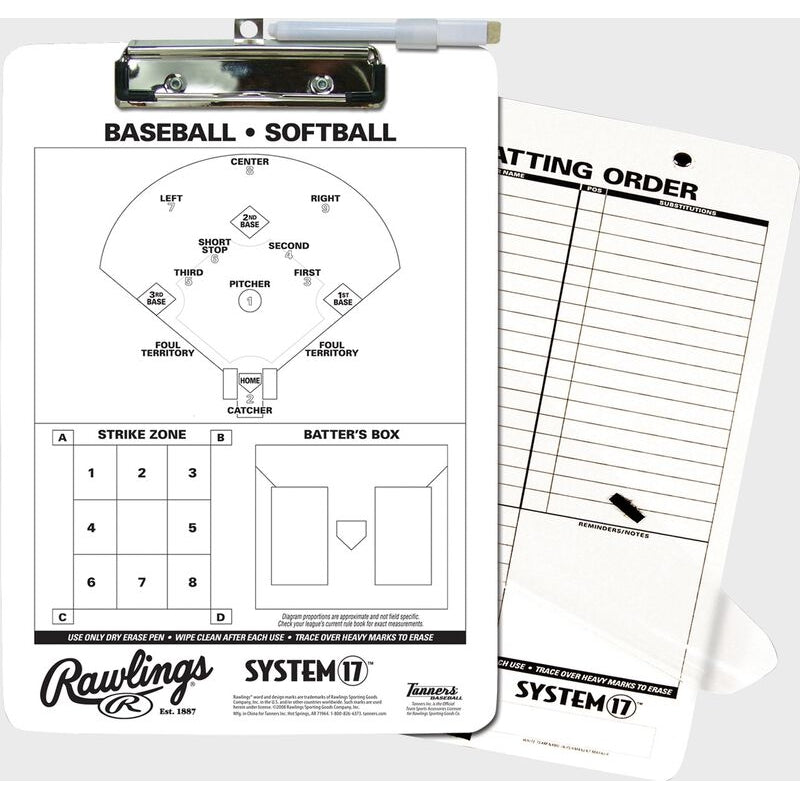 Coaches Clipboard - Rawlings