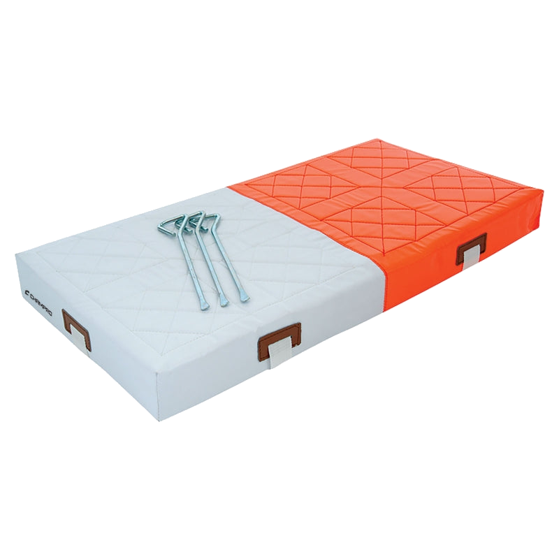 Foam-filled double first base