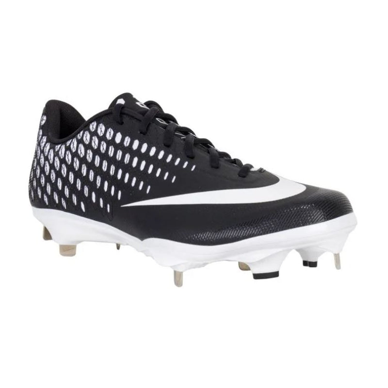 Nike Lunar Vapor Ultrafly Elite 2 Metal Cleats (Black/White) â Fieldhouse