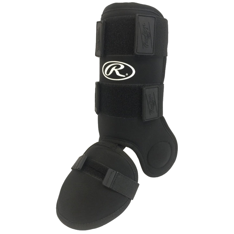 Rawlings batter's leg guard in black