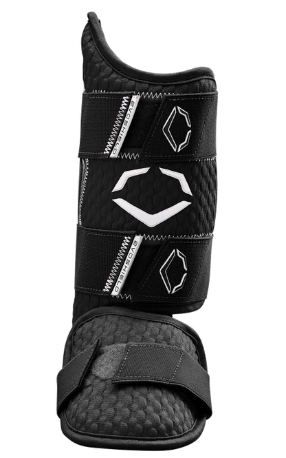 EvoShield Pro-SRZ 2.0 black batter's leg guard alternate view