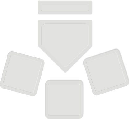 Throw-down five-piece base set arranged