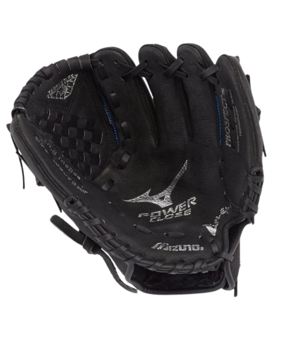 Prospect Series PowerClose™ Baseball Glove 10.5" (BLACK)