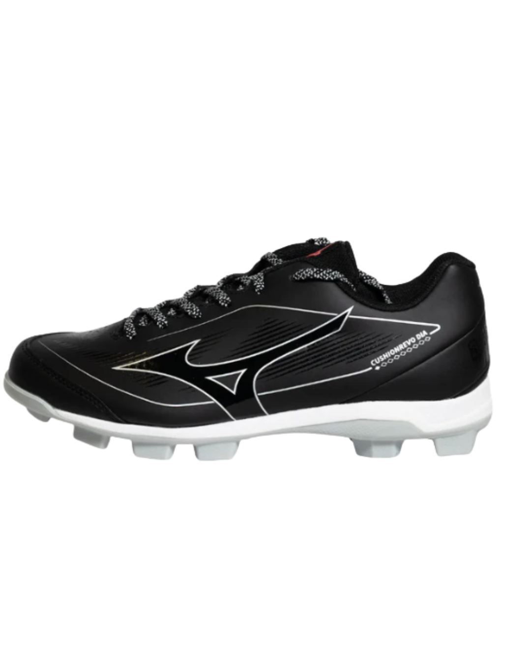 Mizuno Cushion Revo - Molded Cleats (Black)