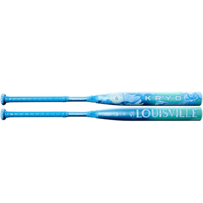 2027 Louisville Slugger Kryo2 -10 fastpitch softball bat in blue and teal