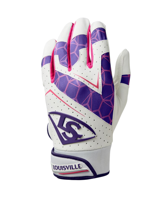 Louisville Slugger Genuine V2 Batting Glove - Purple