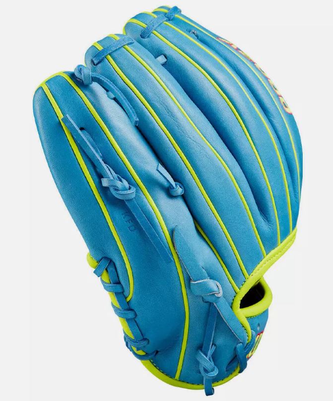 2024 Wilson A2000 1786 11.5" Infield Baseball Glove – Sky Blue &amp; Optic Yellow