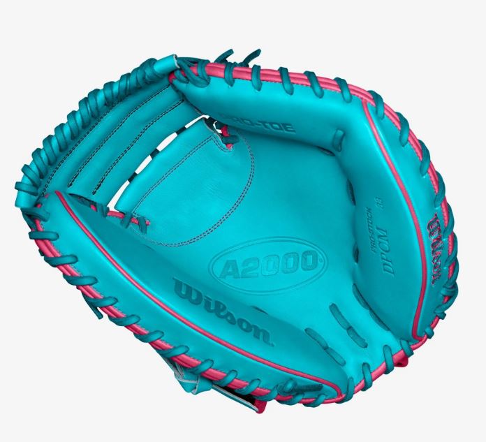 2024 Wilson A2000 Catchers Mitt - Black/Teal