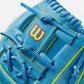 2024 Wilson A2000 1786 11.5" Infield Baseball Glove – Sky Blue &amp; Optic Yellow