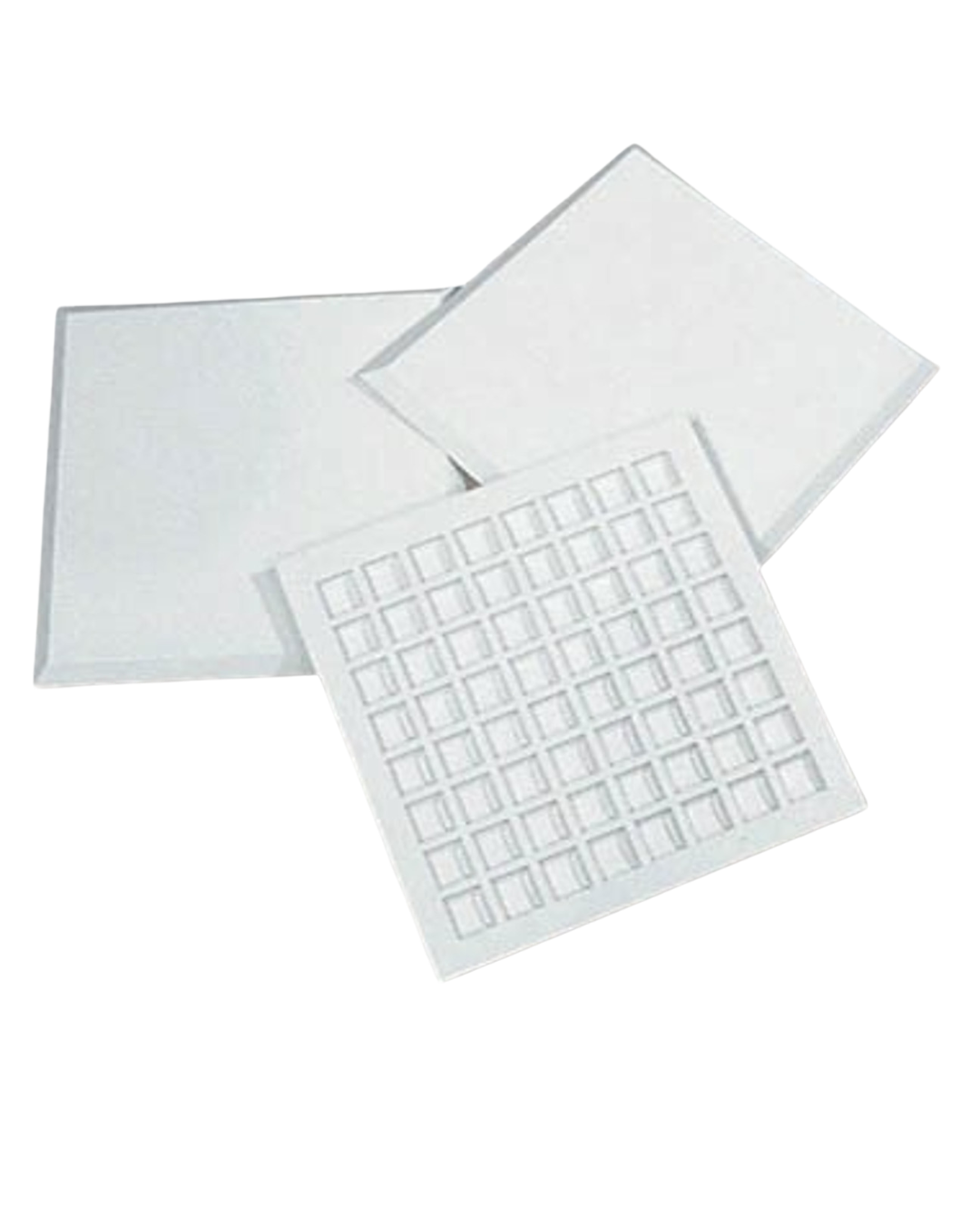 Waffle Bottom Base Set (3 Bases + Home Plate)