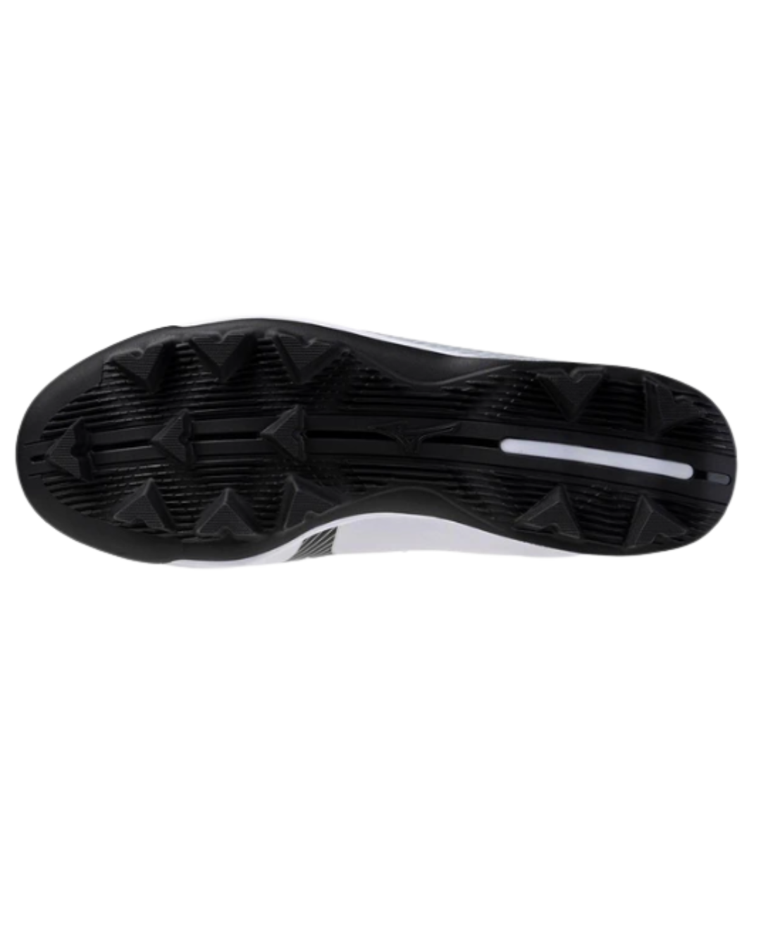 Mizuno Cushion Revo - Molded Cleats (White/Silver/Black)