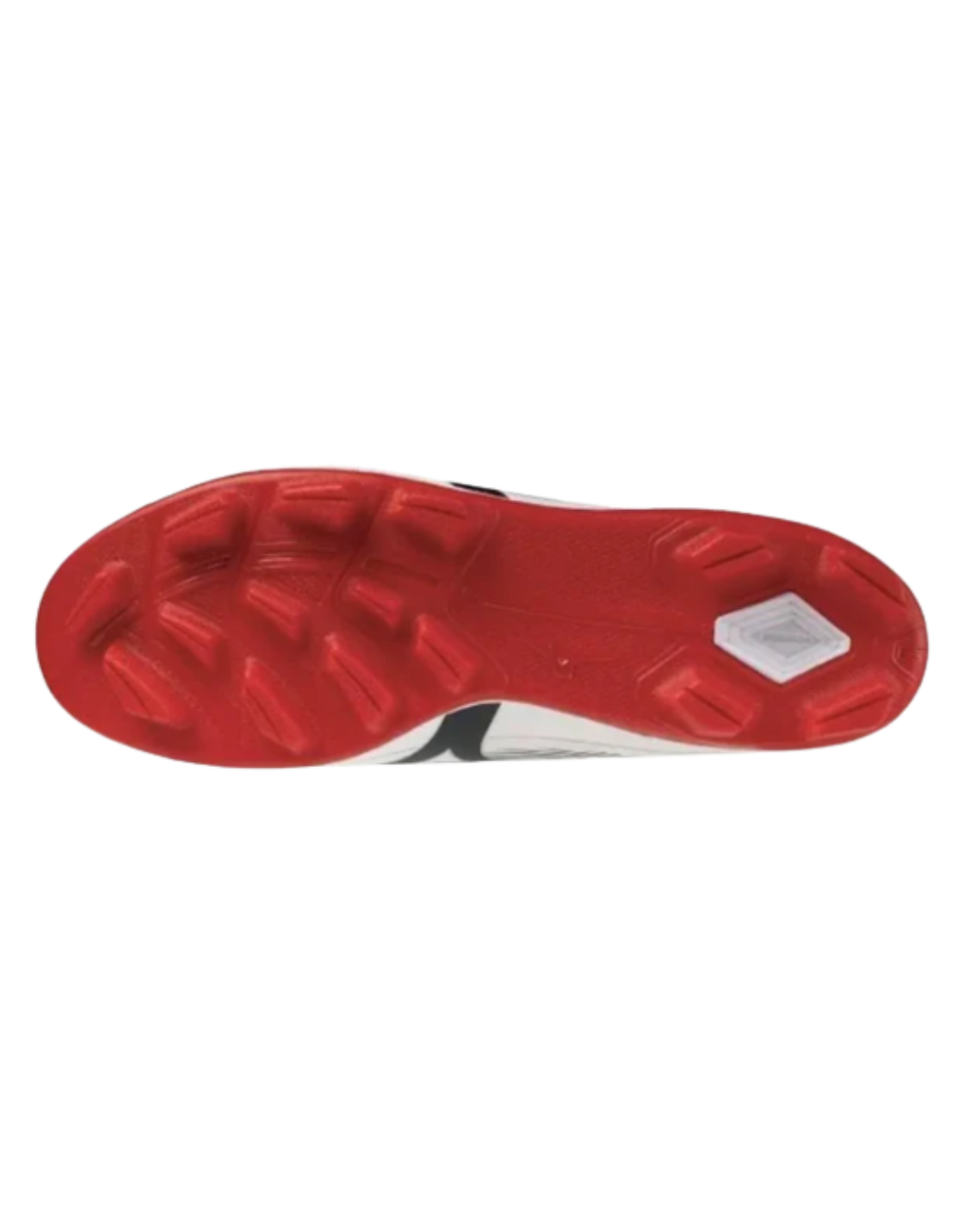 Mizuno Cushion Revo - Molded Cleats (White/Navy/Red)