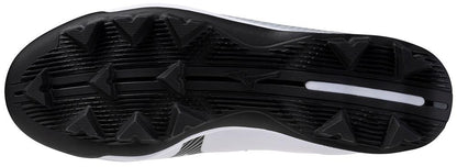 Mizuno Cushion Revo - Molded Cleats (White/Silver/Black)