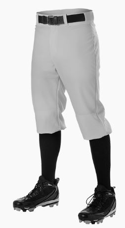 Adult Knee Length Baseball/Softball Pants