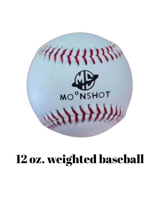 12 oz. Weighted Baseball - Moon Shot