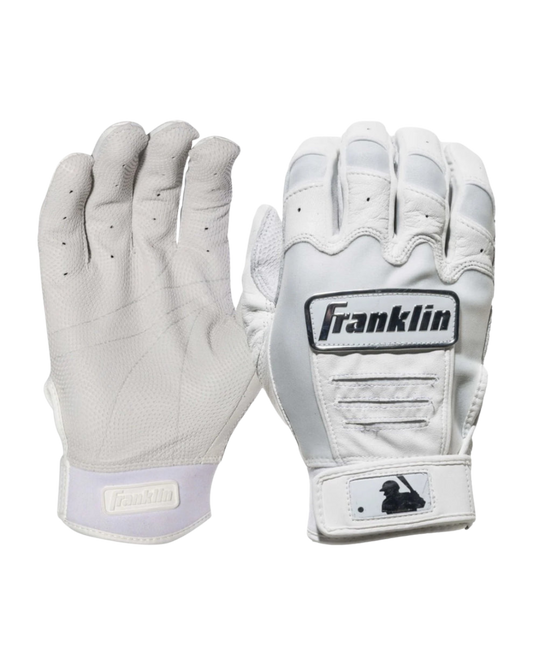 Franklin CFX Pro Chrome Batting Gloves - White