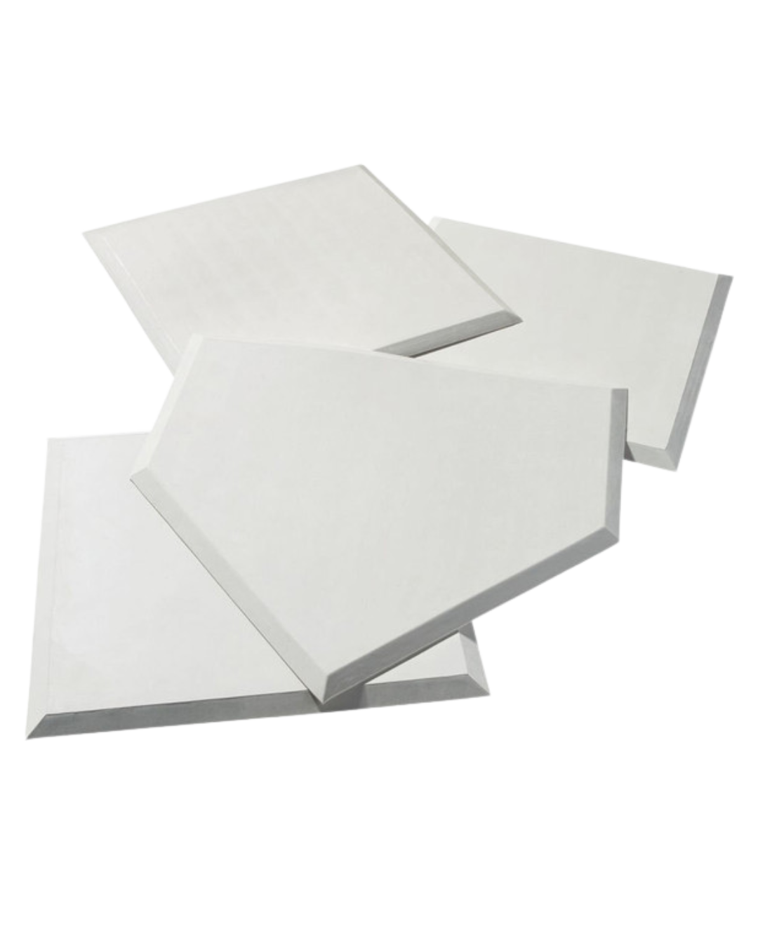 Waffle Bottom Base Set (3 Bases + Home Plate)