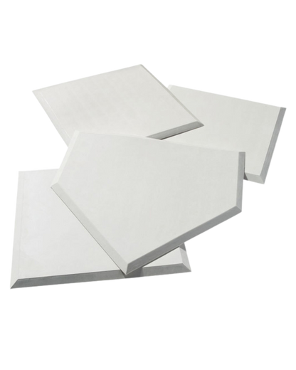 Waffle Bottom Base Set (3 Bases + Home Plate)