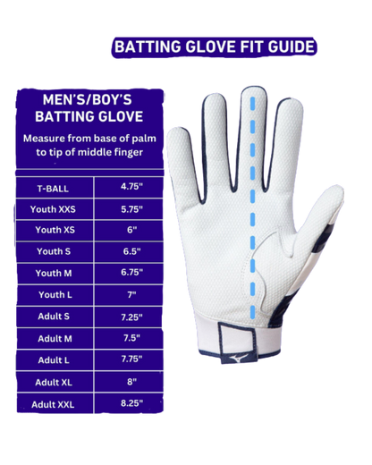 Mizuno Pro Select Adult Batting Gloves