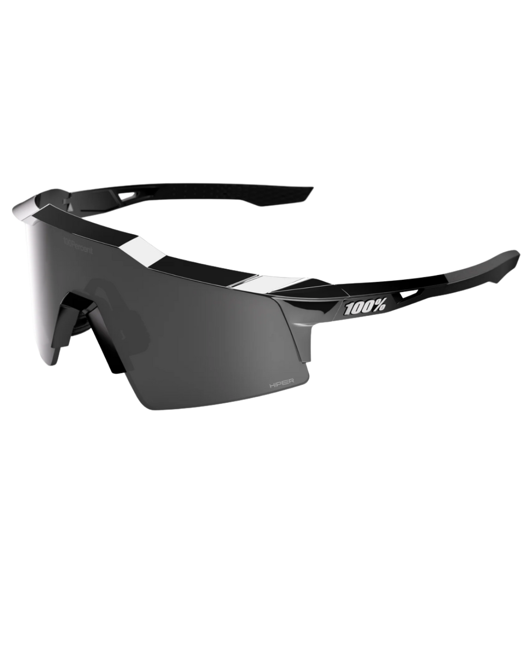 100% Soto 1 SPEEDCRAFT SL - Polished Black Chrome - HiPER Mercury Mirror