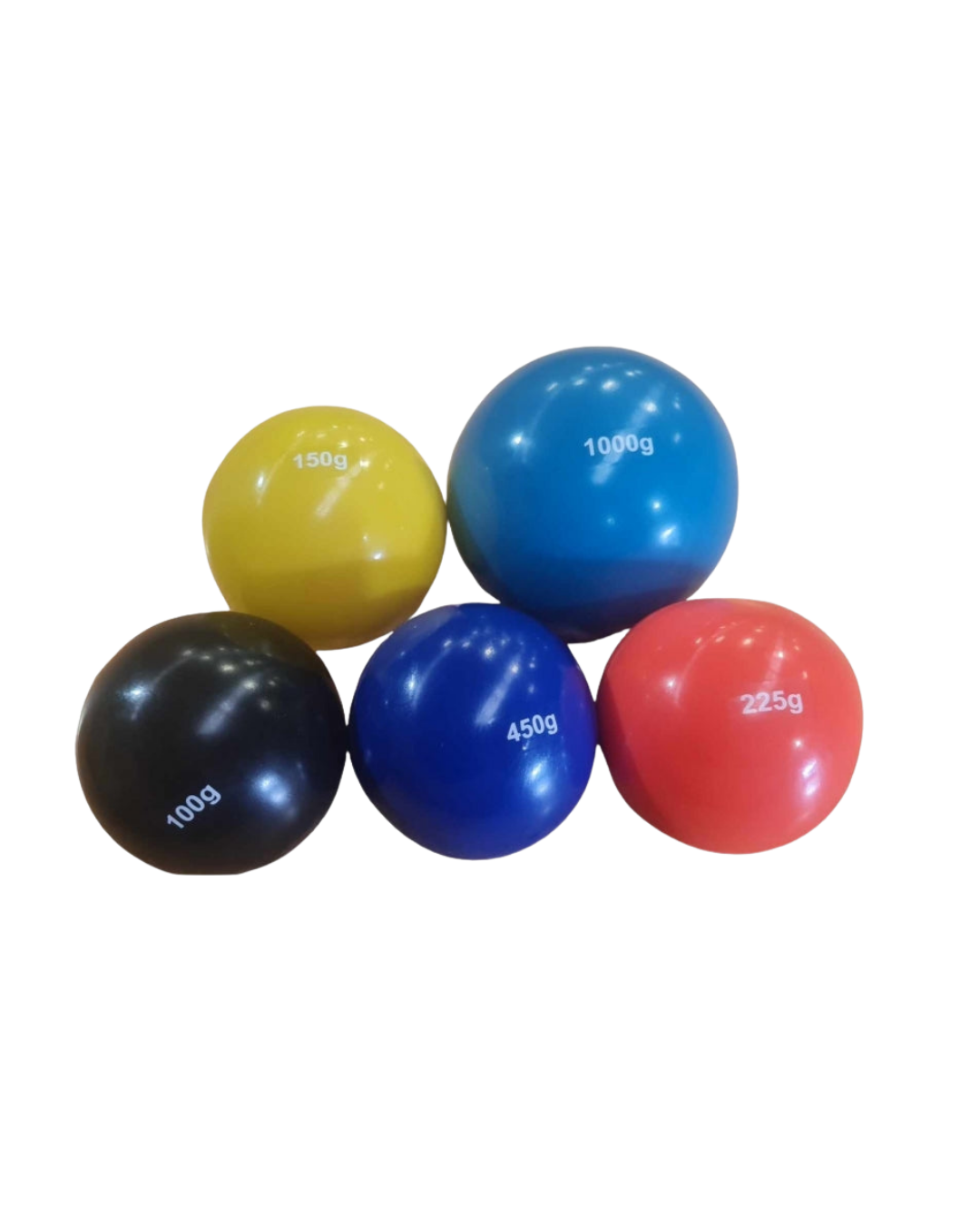 Plyoballs - weighted throwing ball (set of 5) - Moonshot