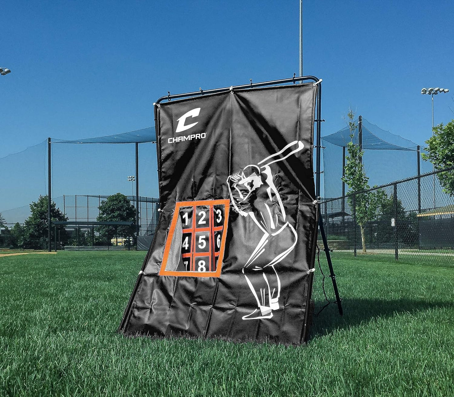 Virtual Catcher/Receiver 52"X36" Rebounder Net