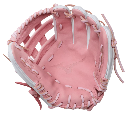 Mizuno MVP Prime 12" white and pink fastpitch glove - view 2