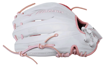 Mizuno MVP Prime 12" white and pink fastpitch glove - view 3