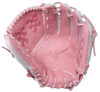 Mizuno MVP Prime 12.5" white and pink fastpitch glove - view 2