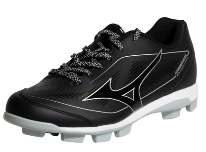 Mizuno Cushion Revo - Molded Cleats (Black)