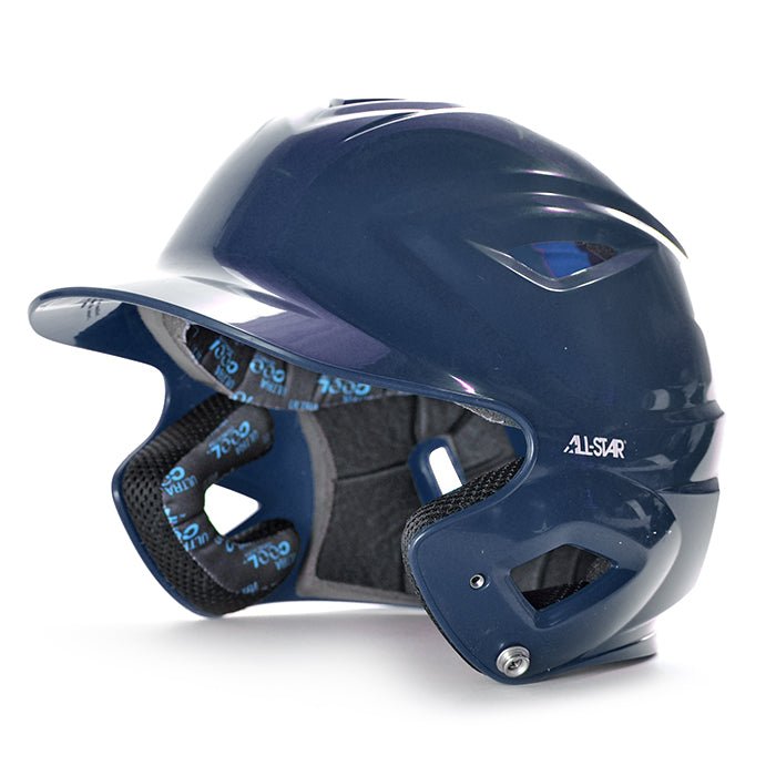 All-Star System 7 fitted batting helmet navy