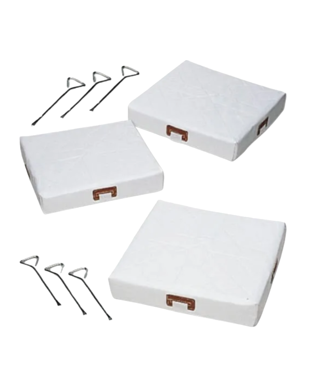 Baseball foam-filled base set
