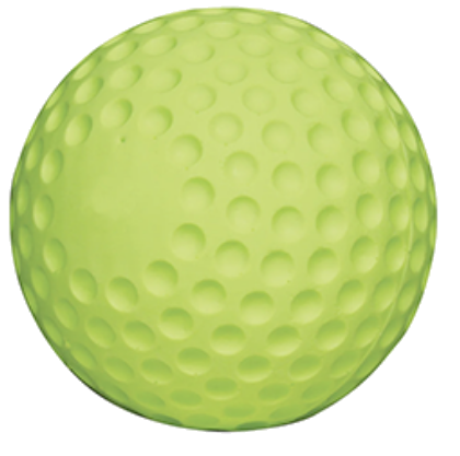 Diamond 9-inch dimple pitching machine ball