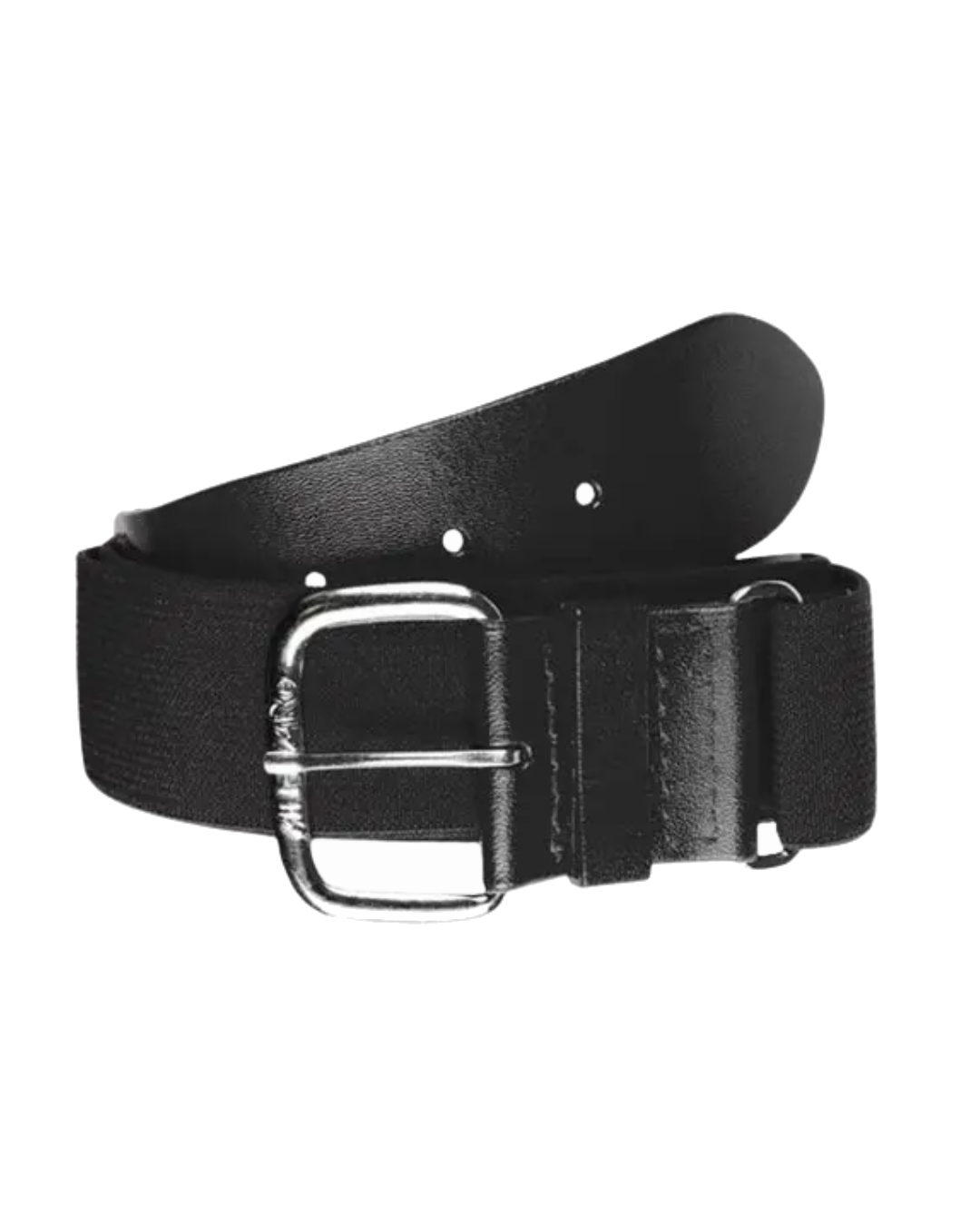 Baseball and softball elastic belt in black