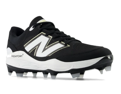 New Balance Fresh Foam 3000 V7 black moulded cleat side