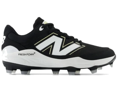 New Balance Fresh Foam 3000 V7 black moulded cleat alternate side