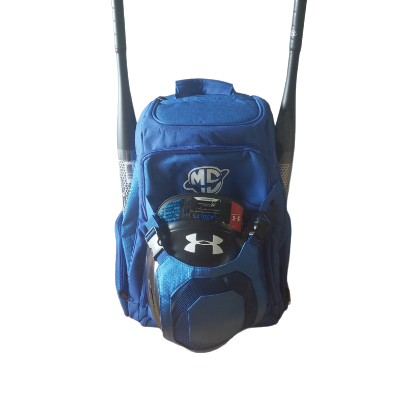 MoonShot Zero Gravity Pro blue backpack front