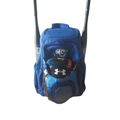 MoonShot Zero Gravity Pro blue backpack front