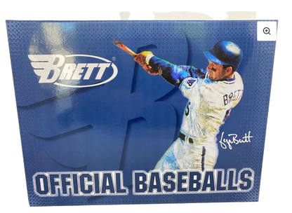 Brett BR200 official baseball carton