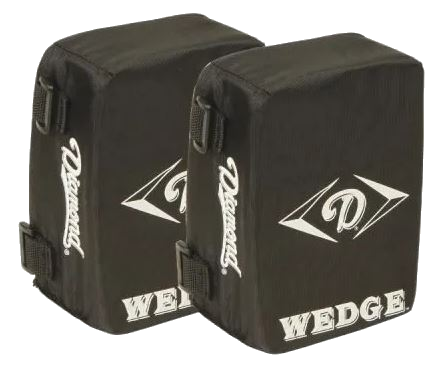 Diamond catcher's knee savers in black