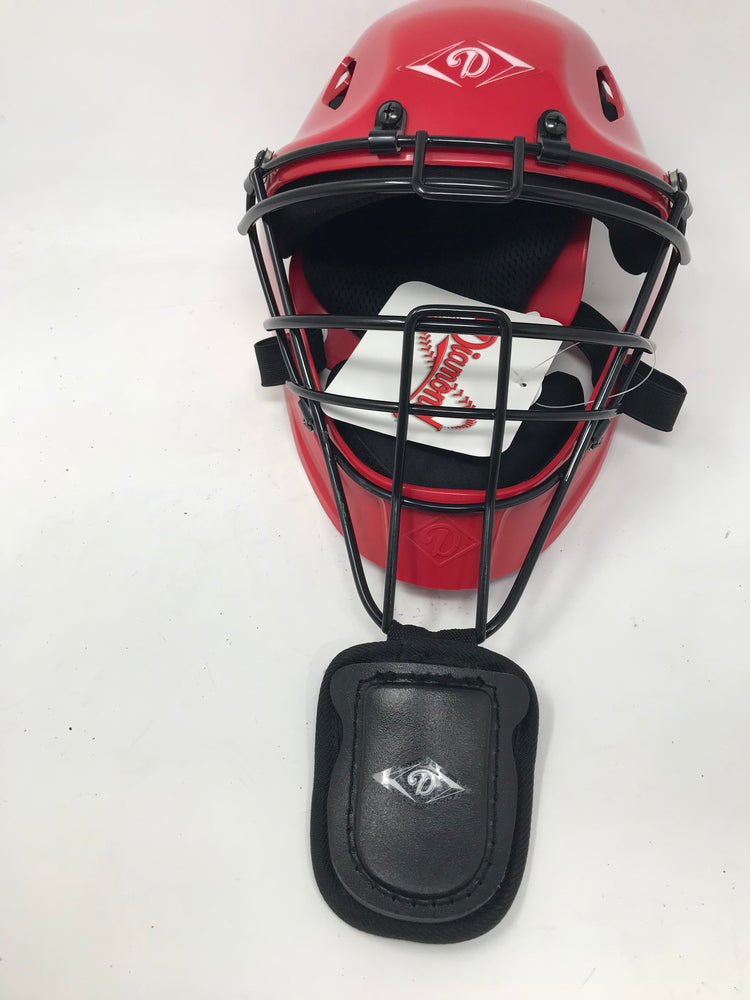 Red Diamond catcher helmet, representative model
