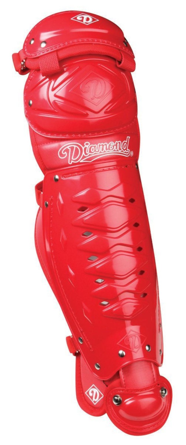 Red Diamond catcher's leg guards